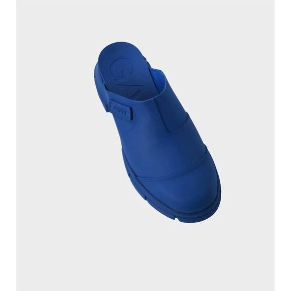 NEW GANNI women's city mule in dazzling blue - Picture 3 of 3